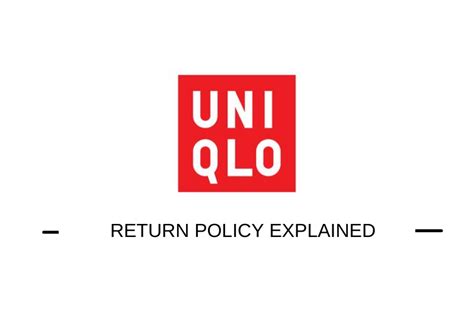 uniqlo canada online return policy
